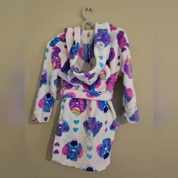 Care Bears Toddler Bathrobe Size 3T - Picture 2 of 5